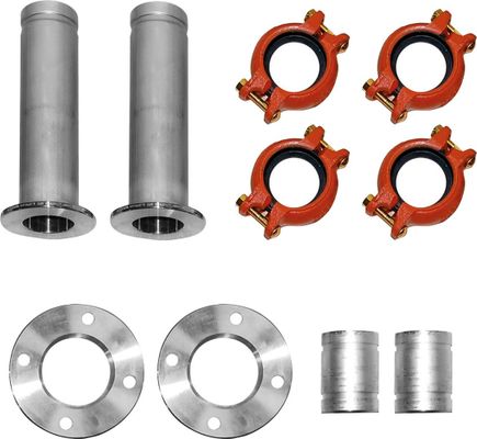 Bosch / Junkers Zub. Solewaermepumpen Anschluss-Set 2 Vor-/Rücklauf nach hinten, für T720 / 800-2, 220 x 285 x 385 mm Bild 2