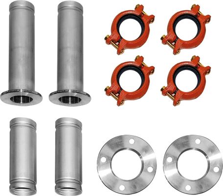 Bosch / Junkers Zub. Solewaermepumpen Anschluss-Set 1 Vor-/Rücklauf nach hinten, für T540 / 640-2, 190 x 212 x 362 mm Bild 2