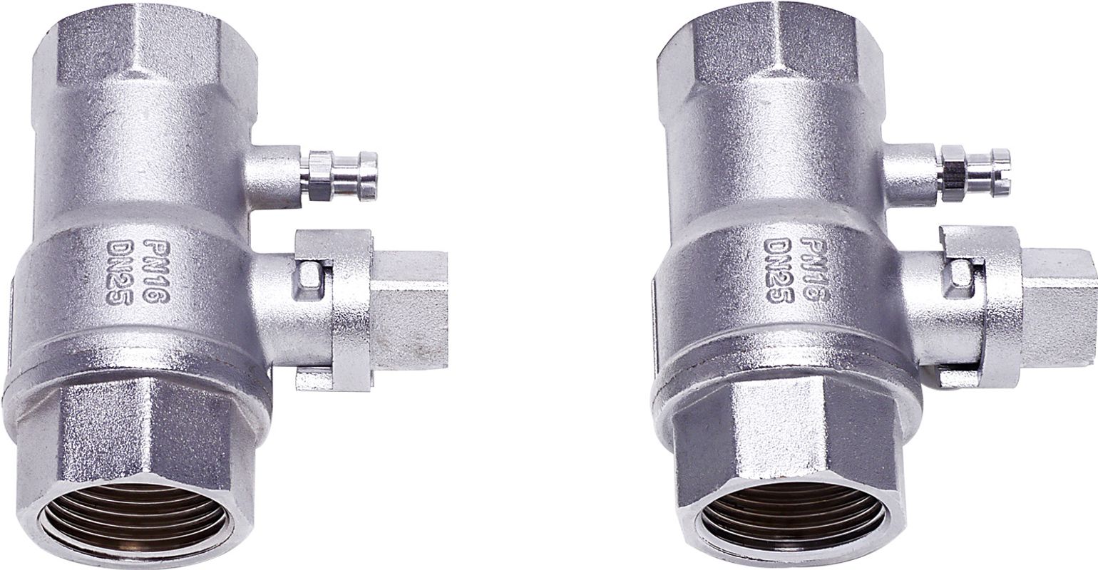 Bosch / Junkers Service-Paket Nr. 763/1, mit 2 Wartungshaehne 1", Durchgang Bild 1