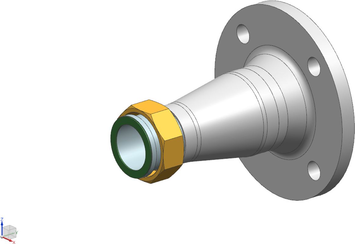 Bosch / Junkers Installationszubehör AP 6-1 Pumpenanschluss / PN 6 / G 1 1/2", DN 50 Bild 1