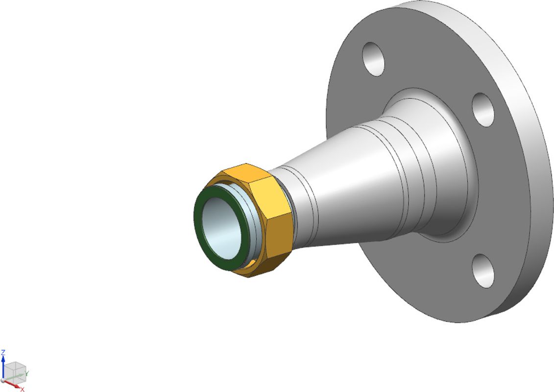 Bosch / Junkers Installationszubehör AP 16-1 Pumpenanschluss / PN 16 / G 1 1/2", DN 50 Bild 1