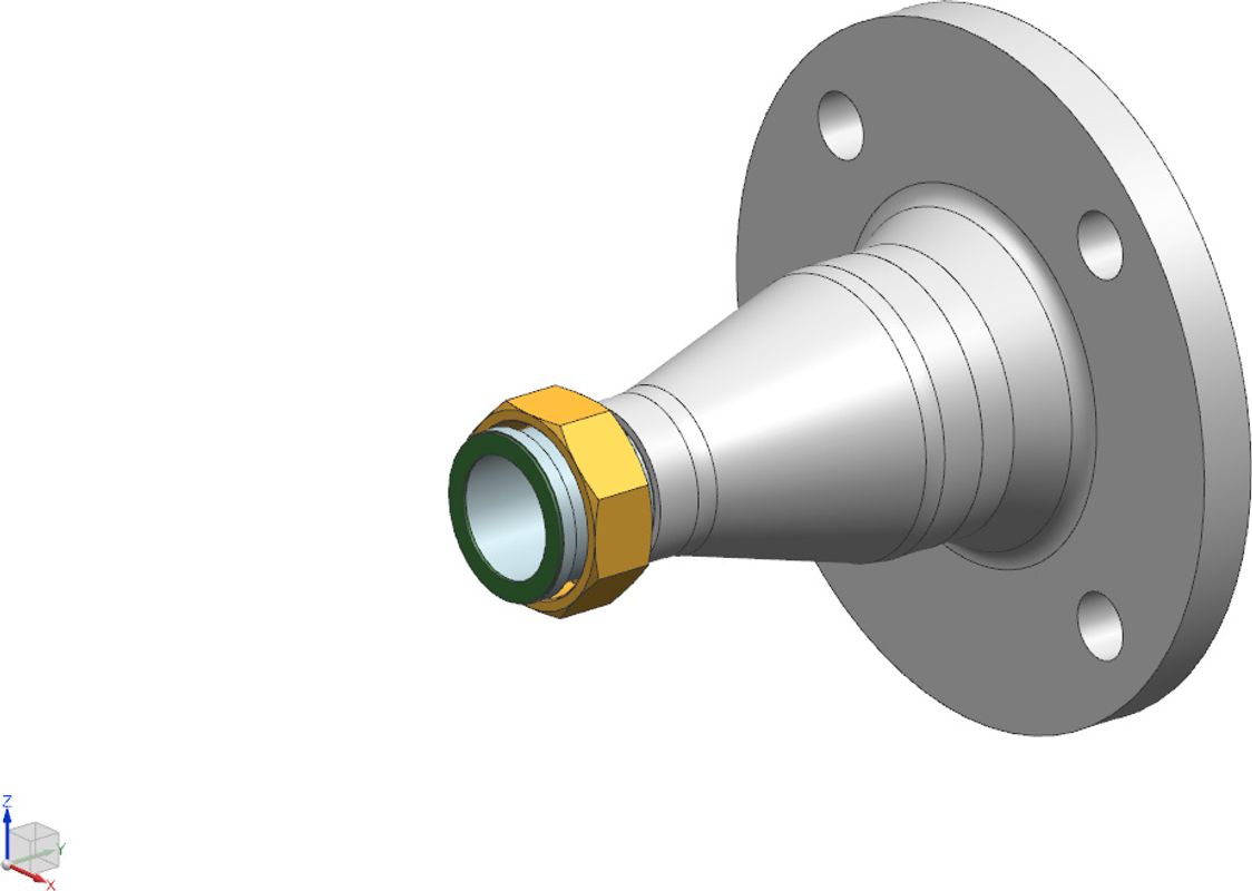 Bosch / Junkers Installationszubehör AP 16-2 Pumpenanschluss / PN 16 / G 1 1/2", DN 65 Bild 1