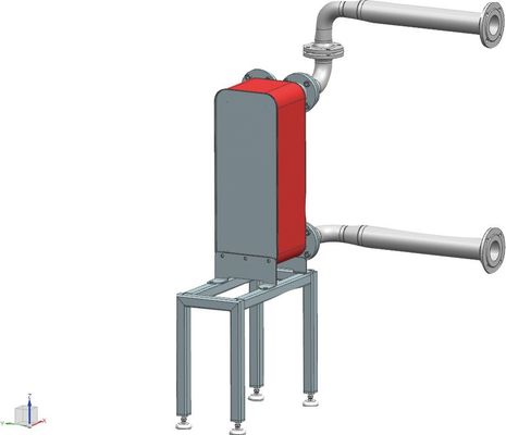 Bosch / Junkers hydraulische Systemtrennung HY-S13, für 2 x 200 kW, mit Isolierung, DN 80 Bild 2