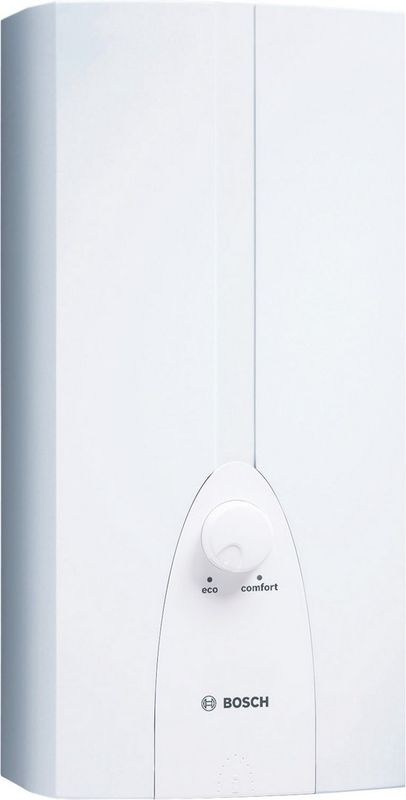 Bosch / Junkers Durchlauferhitzer Bosch TR2000 18 B (ehem. Siemens DH18400M), 472 x 236 mm, Farbe weiß Bild 1