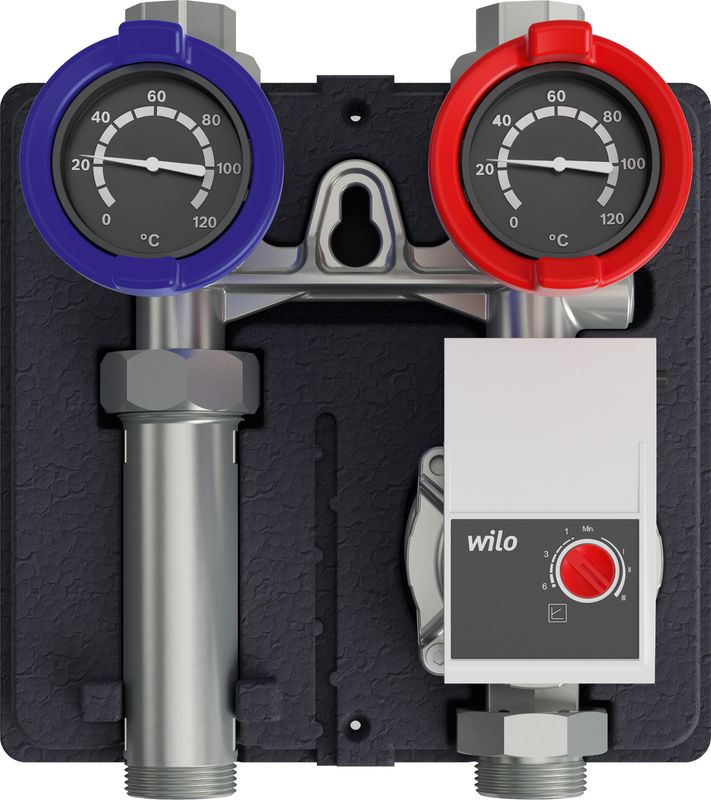 Bosch / Junkers Installationszubehör HS 25/4 s Heizkreisset, ohne Mischer, 278 x 290 x 190, 206 x 294 x 278 mm Bild 1