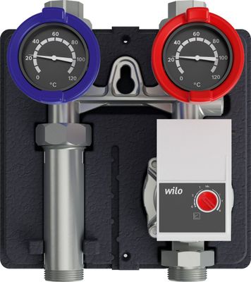 Bosch / Junkers Installationszubehör HS 25/4 s Heizkreisset, ohne Mischer, 278 x 290 x 190, 206 x 294 x 278 mm Bild 2