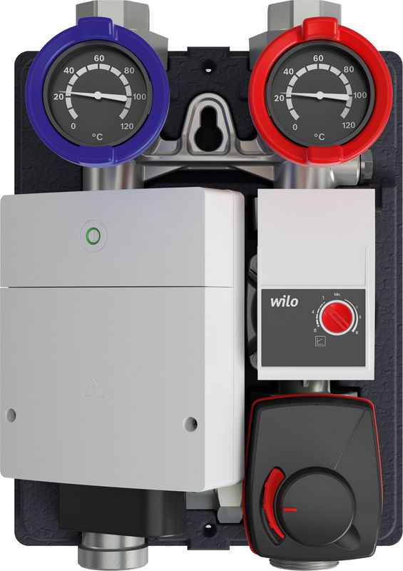 Bosch / Junkers Installationszub. HSM 15/4 MM 100 Heizkreisset, mit Mischer DN 15, mit MM100, 206 x 294 x 440 mm Bild 1