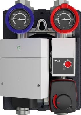 Bosch / Junkers Installationszub. HSM 15/4 MM 100 Heizkreisset, mit Mischer DN 15, mit MM100, 206 x 294 x 440 mm Bild 2