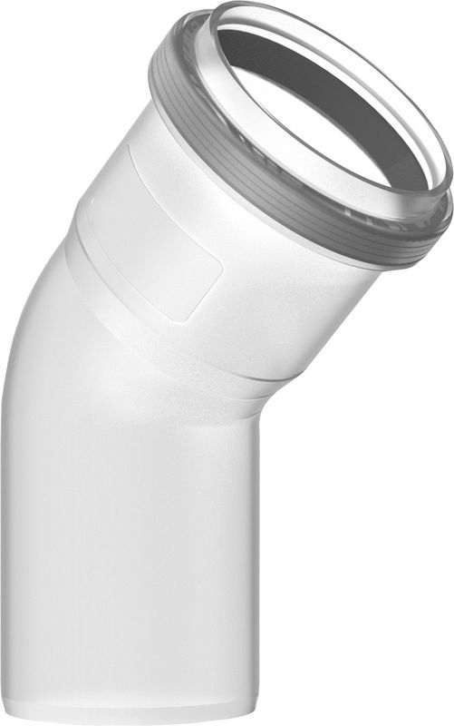 Bosch / Junkers Abgaszubehör FC-SE200-45 Bogen 45 Gr, d:200 mm, PP Bild 1