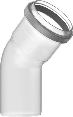 Bosch / Junkers Abgaszubehör FC-SE200-45 Bogen 45 Gr, d:200 mm, PP Bild 2