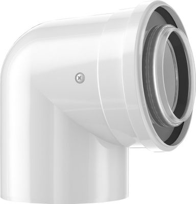 Bosch / Junkers Bogen konzentrisch 110/160 mm, 87 Grad Bild 2