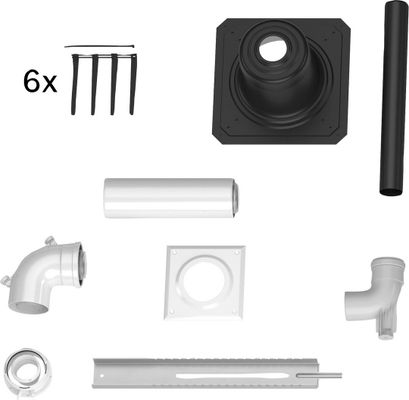 Bosch / Junkers Grundbausatz C93x, 60/100 mm, Set-Bestandteil Bild 2