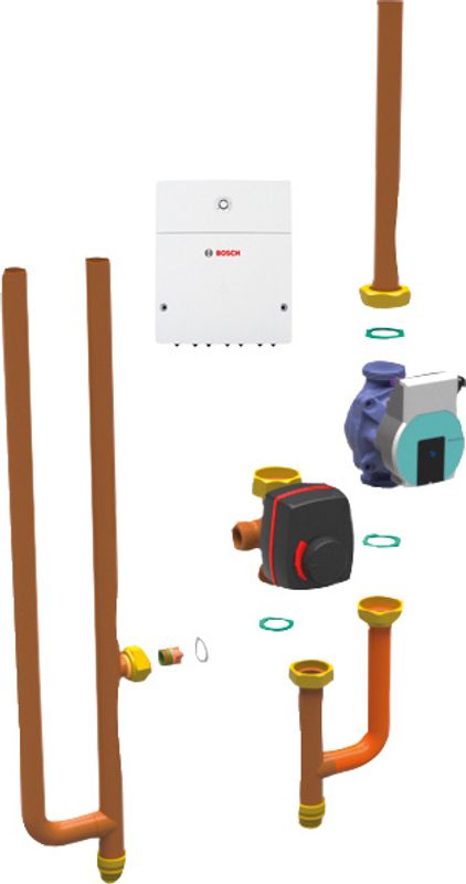 Bosch / Junkers Anschluss-Set AWMB-2HK, für Puffermodul AWMB, 300 x 350 x 500 mm Bild 1