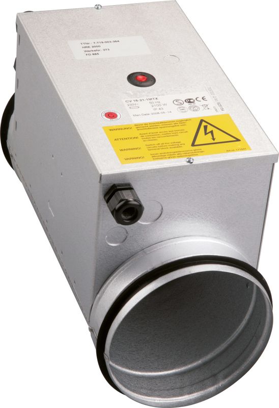 Bosch / Junkers Zubehör Wohnungslüft. HRE160-1200 Elektr. Vorheizregister, für V5001 C Bild 1