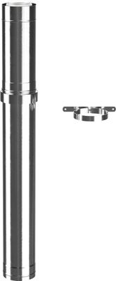 Bosch / Junkers Dachdurchführung 110/160 mm, DN 110 / 160, Farbe silberfarben Bild 2