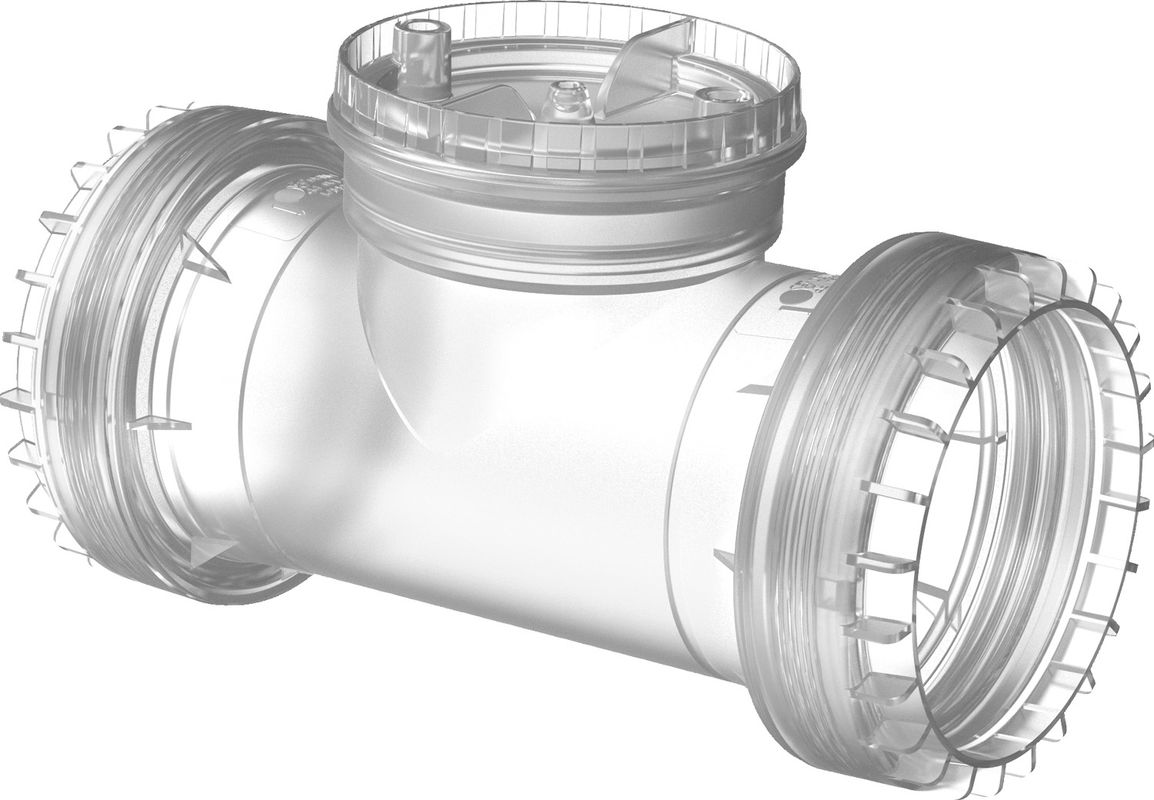 Bosch / Junkers Rohr, mit Prüföffnung, flex 80 mm Bild 1