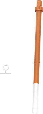 Bosch / Junkers Abgaszubehör FC-Set80-C33x (oben) Grundbausatz C33x, 1,5m, d:80 / 125 mm, Farbe rot Bild 2