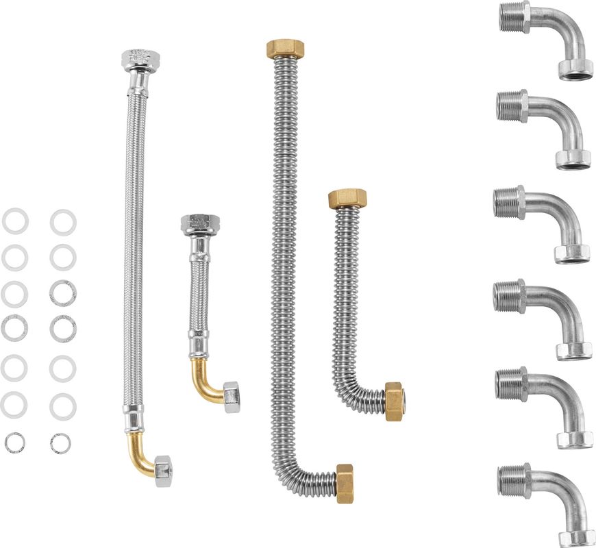 Bosch / Junkers Zubehör, für Wohnungsstationen Adapter-Anschlusskit, für Austausch Bild 1