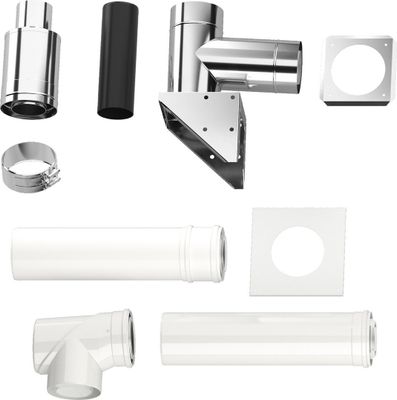 Bosch / Junkers Abgaszubehör FC-Set110-C53x (oben) Grundbausatz C53x, d:110 / 160 mm Bild 2