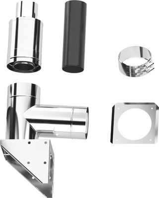Bosch / Junkers Abgaszubehör FC-Set110-C(13)3x Grundbausatz C(13)3x, d:110 / 160 mm Bild 2