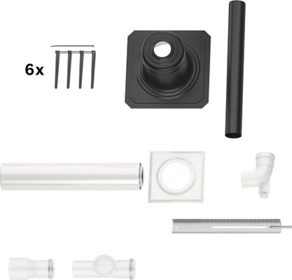 Bosch / Junkers Abgaszubehör FC-Set60-B53 (hinten) Grundbausatz B53, d:60 Bild 2