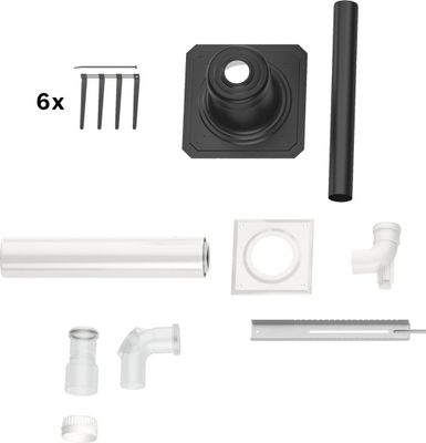 Bosch / Junkers Abgaszubehör FC-Set60-B53 Grundbausatz B53, d:60 Bild 2
