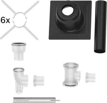 Bosch / Junkers Abgaszubehör FC-Set110-C(14)3x Grundbausatz C(14)3, d:110 mm Bild 2