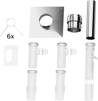 Bosch / Junkers Abgaszubehör FC-Set125-C(14)3x Grundbausatz C(14)3x, d:125 mm Bild 2