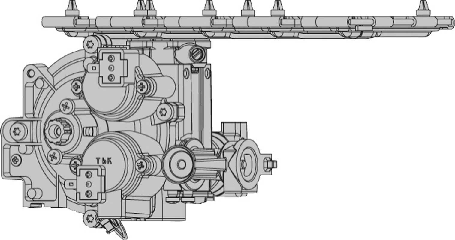 Bosch / Junkers Gasart-Umbausatz, auf Flüssiggas, für T4304 11 l Bild 1