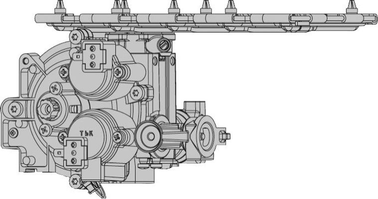 Bosch / Junkers Gasart-Umbausatz, auf Flüssiggas, für T4304 11 l Bild 2