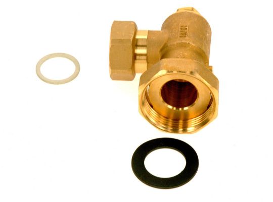 Bosch / Junkers Rückschlagventil Eckform G1-1 1/2" everp Bild 2