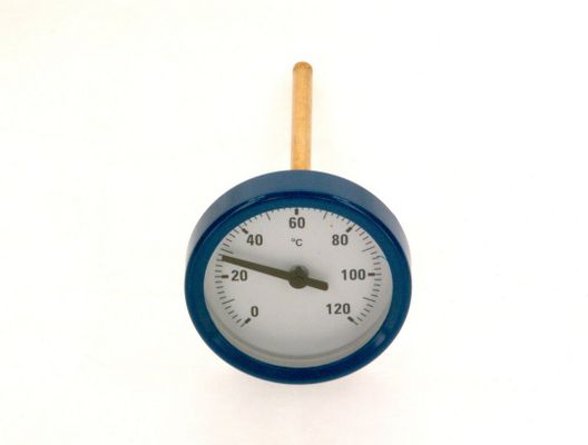 Bosch / Junkers Thermometer blau NG50, 0-120°, Farbe blau Bild 2