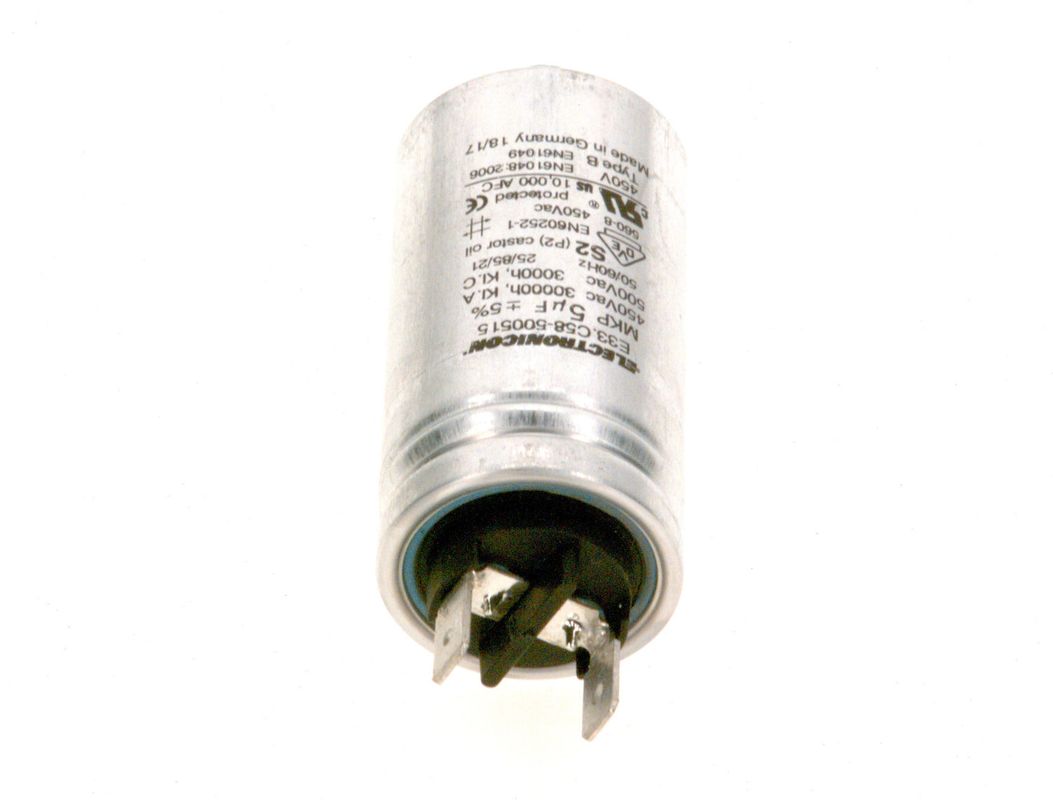 Bosch / Junkers Kondensator 5MF400 V, für Motor FHP everp Bild 1