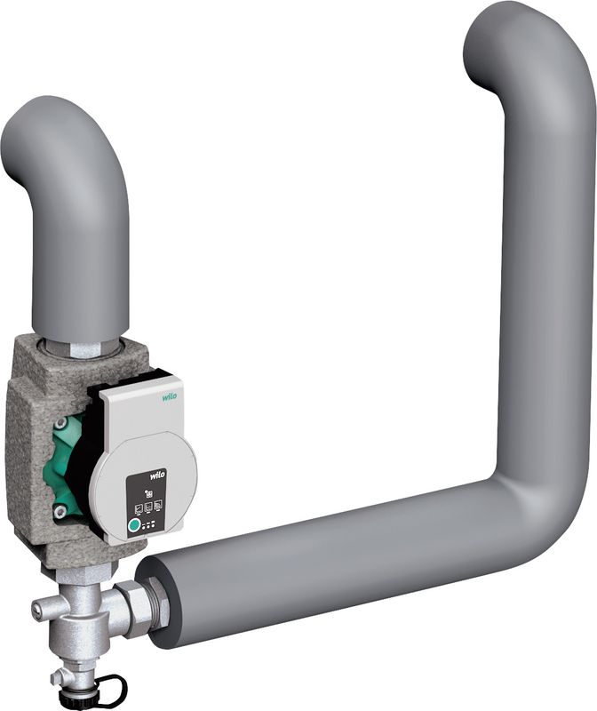 Bosch / Junkers Hybrid-Komponente HF-HY-BY25 Rohrgruppe Hybrid Bypass Bild 1