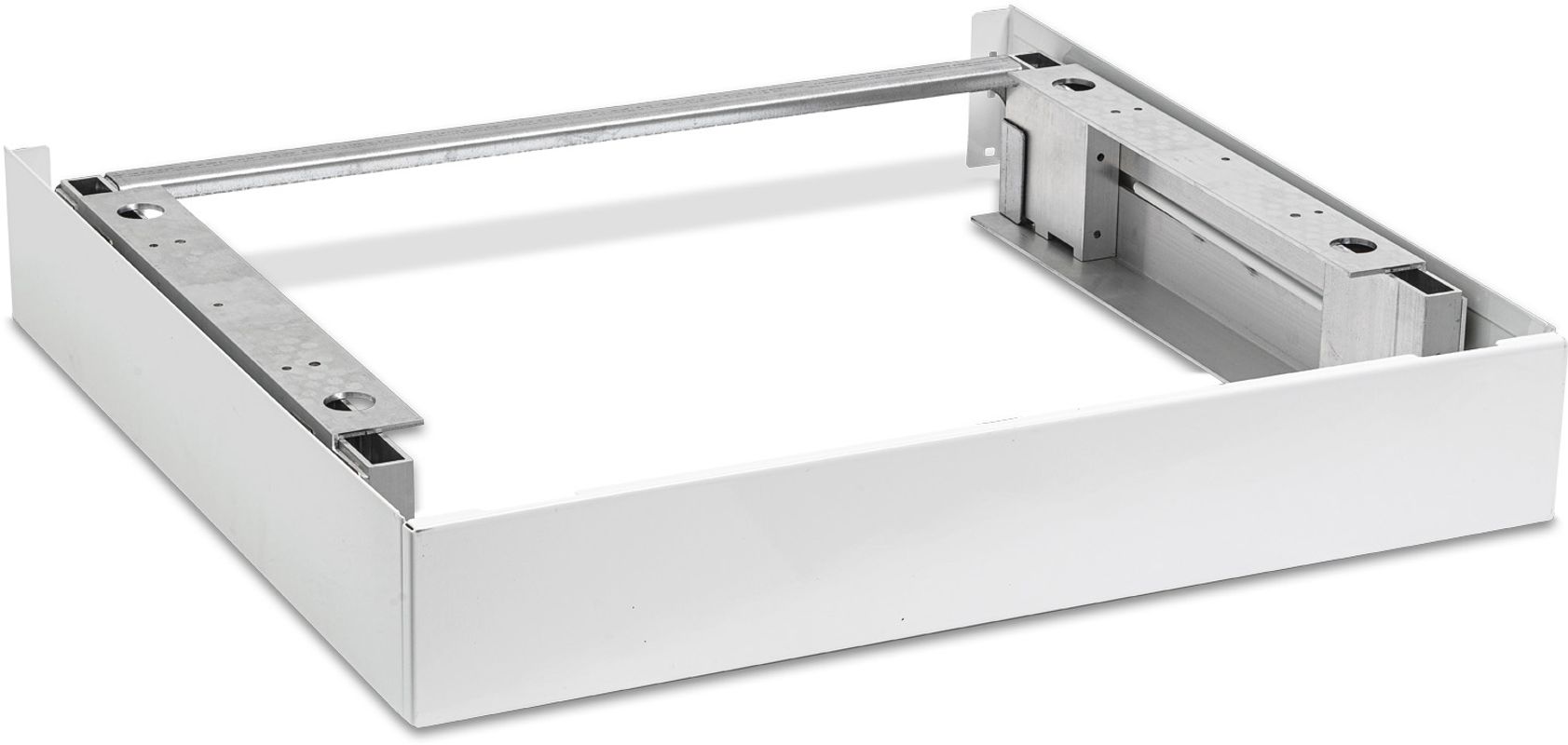 Bosch / Junkers Zubehör, für Solewaermepumpen Podest weiss 100 mm (für Metall-Design), 120 x 575 x 600 mm, Farbe weiß Bild 1
