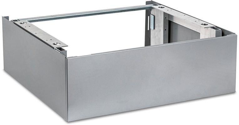 Bosch / Junkers Zubehör, für Solewaermepumpen Podest silber 200 mm (für Glas-Design), 220 x 575 x 600 mm, Farbe silberfarben Bild 2