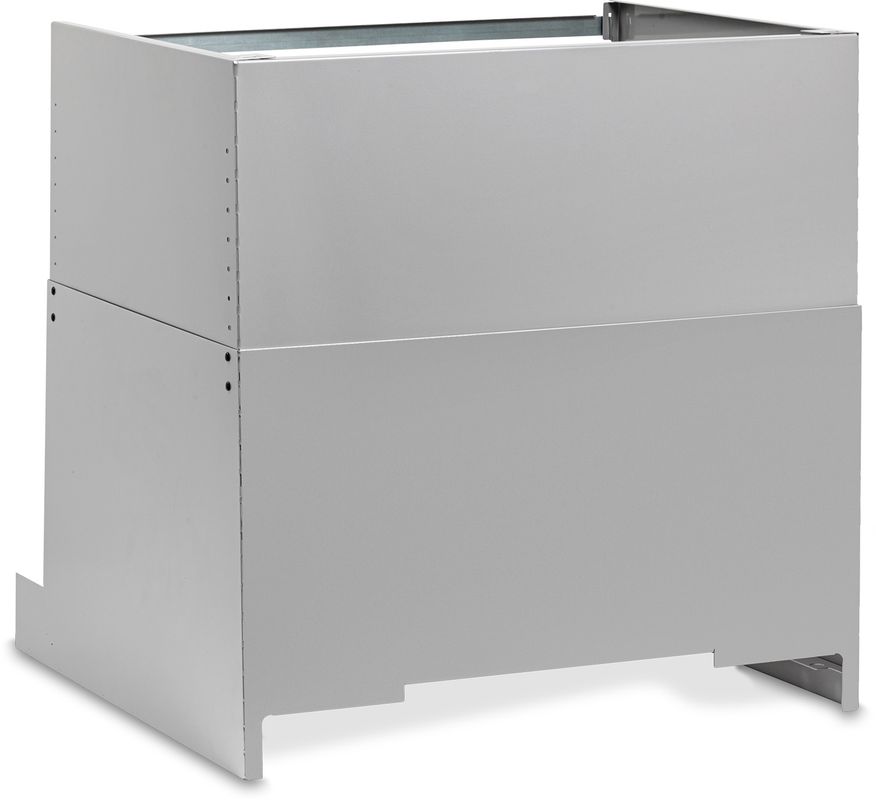 Bosch / Junkers Zubehör, für Solewaermepumpen Verrohrungsblende silber 2,08-2,4m, 65 x 392 mm, Farbe silberfarben Bild 1