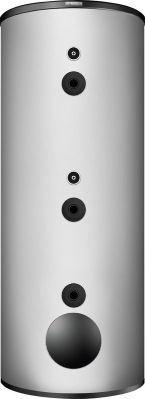 Bosch / Junkers Pufferspeicher Stora BP 500 EP 1 C, für Wärmepumpen CS5000AW, 500 L, 2200 mm, Farbe silberfarben Bild 1