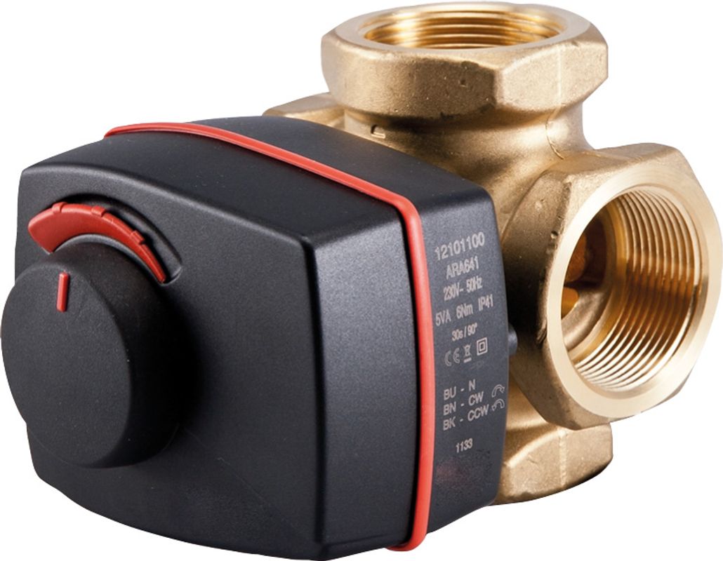 Bosch / Junkers Zubehör, für Luftwaermepumpe VWU 50E Vier-Wege-Umschaltventil, 230 V, 50Hz, 230 x 170 x 160 mm Bild 1