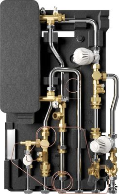 Bosch / Junkers Wohnungsstation FLOW7001 35 RS 40 kW, 666 x 410 x 145, ungemischter Heizkr. Bild 2