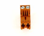 Bosch / Junkers Anschlussklemme 2-pol*** orangebraun Bild 1