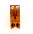 Bosch / Junkers Anschlussklemme 2-pol*** orangebraun Bild 2