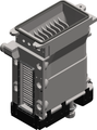 Bosch / Junkers basic block Wärmetauscher basic, Farbe grau Bild 1