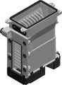 Bosch / Junkers basic block Wärmetauscher basic, Farbe grau Bild 2