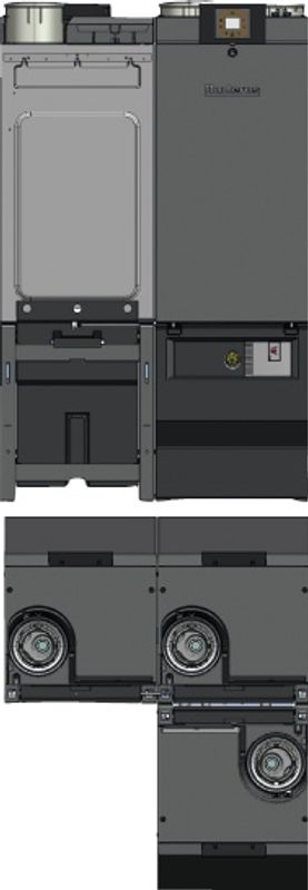 Bosch / Junkers Installationszub. TR3, ohne Weiche Anschlussset, für 3 Kaskade GC7000 WP Bild 1