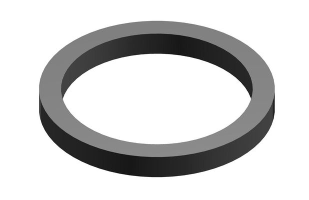 Bosch / Junkers Dichtung (10 Stück), 28.8 x 23.4 x 3 mm Bild 2