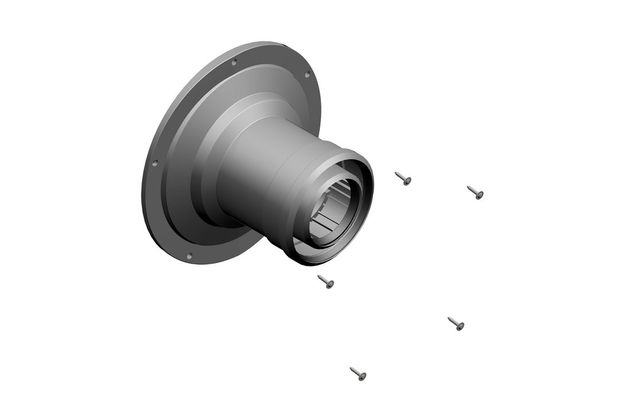 Bosch / Junkers Abgasstutzen konzentrisch 80/125 Gas V2 everp Bild 2