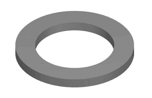 Bosch / Junkers Dichtung (10x), 24,3 x 16,2 x 2 mm Bild 2