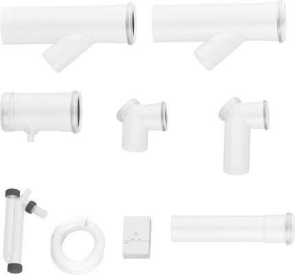 Bosch / Junkers Abgaszubehör FC-Set125-B23 Grundbausatz Kask. B23P 125 mm, CO-Sensor Bild 2