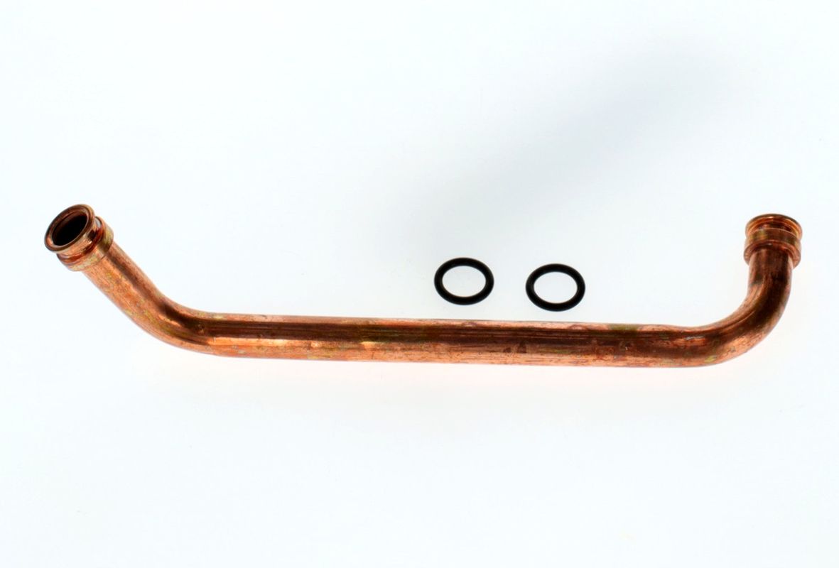 Bosch / Junkers Verbindungsrohr warm (10/11 L), Farbe rot Bild 1